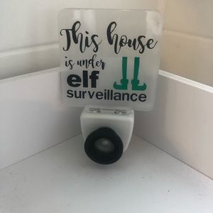 Elf Surveillance Cam Elf Christmas Nightlight